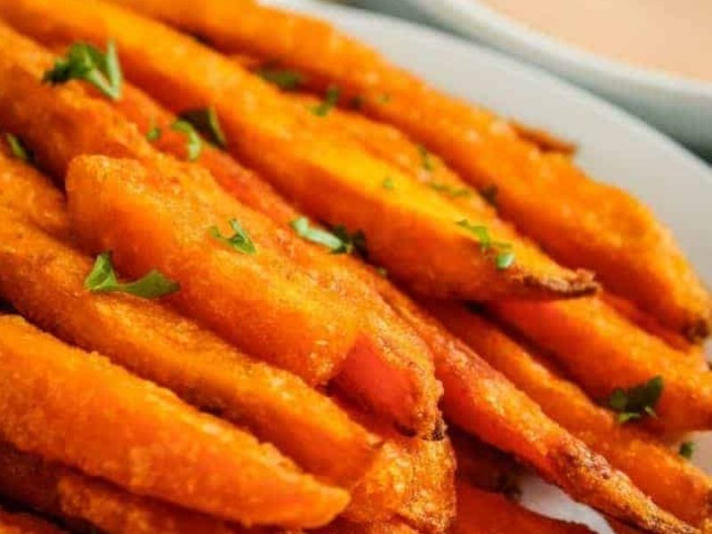 How to cook sweet potato fries in air fryer