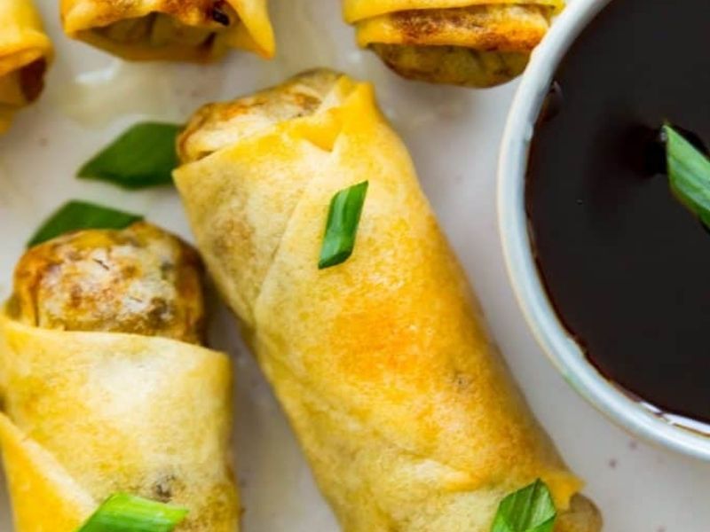 how long does it take to cook frozen egg rolls in an air fryer 