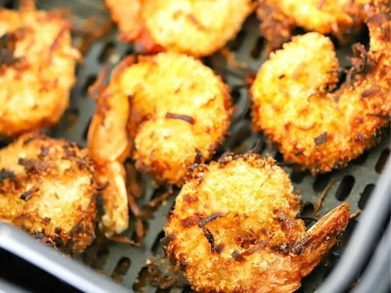 Air fry coconut shrimp frozen