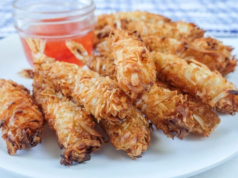 Cooking frozen coconut shrimp in air fryer