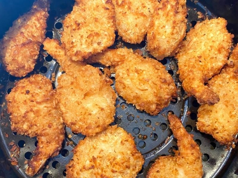 How to make coconut shrimp in air fryer-