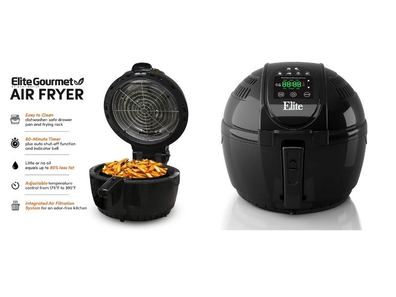 Elite Gourmet EAF-1506D Air Fryer Review