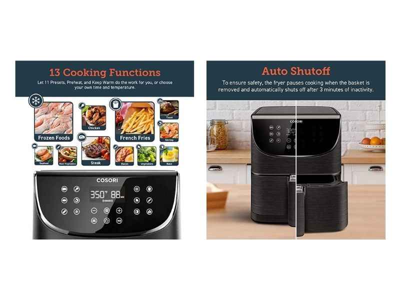 cosori air fryer 1500-watt review