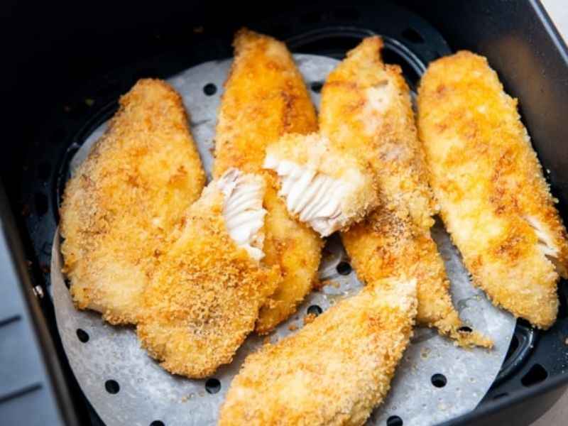 how long to reheat fried fish in air fryer