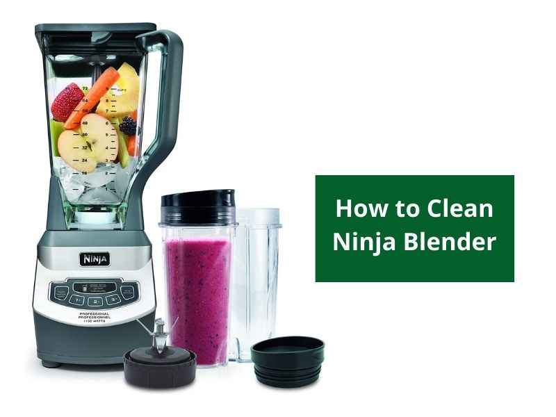 How to Clean Ninja Blender Base