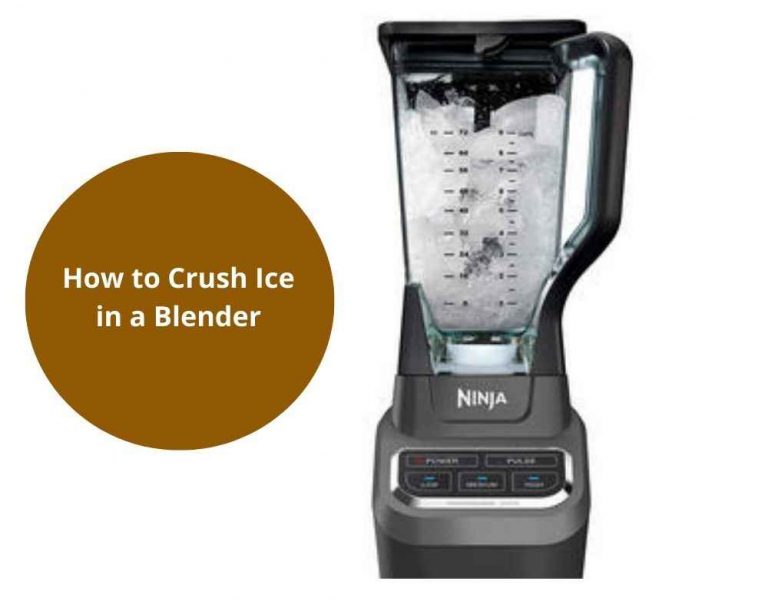 How to Crush Ice in a Blender