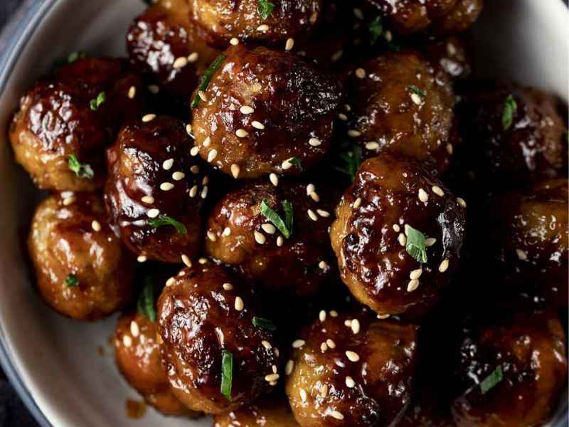 frozen meatballs in air fryer temperature