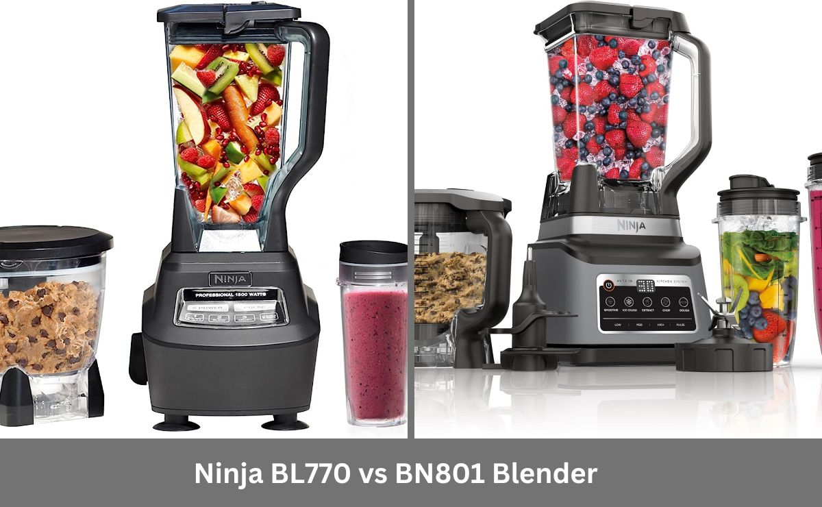 Ninja BL770 vs BN801 Blender