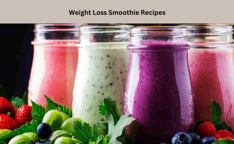 Weight Loss Smoothie Recipes